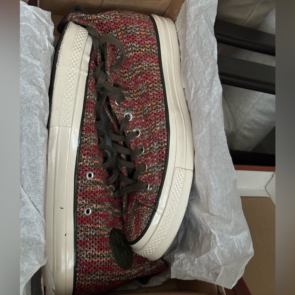 Converse Chuck Taylor All Star Missoni Fancy High-Tops unisex-Size 10.5 - Picture 3 of 16